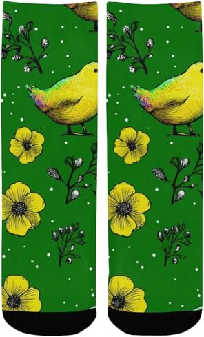 جوارب مشي باللون الأصفر من Rainbow Chick - جوارب شتوية حرارية سميكة دافئة للأولاد والبنات الصغار للمدرسة، والارتداء اليومي والأنشطة الخارجية in Kuwait