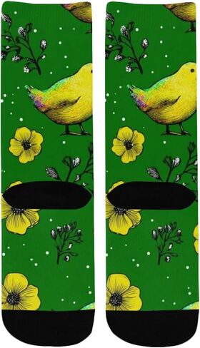 جوارب مشي باللون الأصفر من Rainbow Chick - جوارب شتوية حرارية سميكة دافئة للأولاد والبنات الصغار للمدرسة، والارتداء اليومي والأنشطة الخارجية in Kuwait