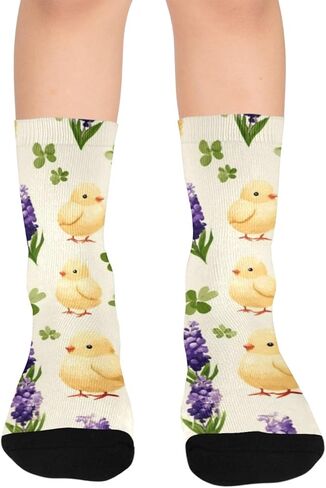 جوارب سويت سبرينج تشيك للمشي لمسافات طويلة - جوارب شتوية حرارية سميكة دافئة للأطفال الصغار للأولاد والبنات للمدرسة، والارتداء اليومي والأنشطة الخارجية in Kuwait