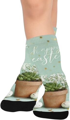 جوارب التنزه سيرًا على الأقدام من عيد الفصح - جوارب دافئة سميكة للشتاء الحراري للأولاد والبنات الصغار للمدرسة، والارتداء اليومي والأنشطة الخارجية in Kuwait