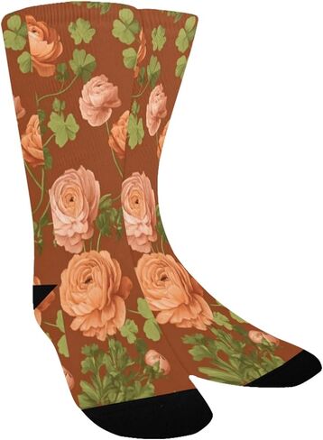 جوارب Basket Clover Art للمشي لمسافات طويلة - جوارب شتوية حرارية سميكة دافئة للأولاد والبنات للمدرسة، والارتداء اليومي والأنشطة الخارجية in Kuwait