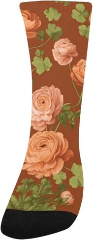 جوارب Basket Clover Art للمشي لمسافات طويلة - جوارب شتوية حرارية سميكة دافئة للأولاد والبنات للمدرسة، والارتداء اليومي والأنشطة الخارجية in Kuwait