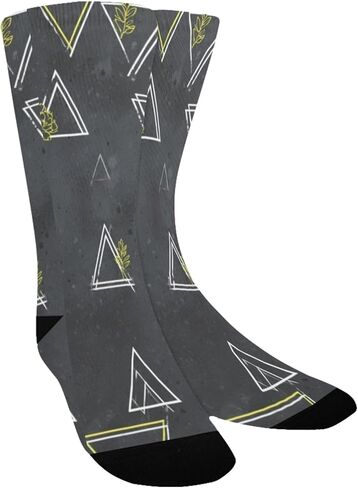 جوارب Hexagon Bloom Vibe للمشي لمسافات طويلة - جوارب شتوية حرارية سميكة دافئة للأطفال الصغار للأولاد والبنات للمدرسة، والارتداء اليومي والأنشطة الخارجية in Kuwait