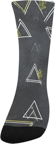 جوارب Hexagon Bloom Vibe للمشي لمسافات طويلة - جوارب شتوية حرارية سميكة دافئة للأطفال الصغار للأولاد والبنات للمدرسة، والارتداء اليومي والأنشطة الخارجية in Kuwait