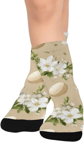 جوارب المشي لمسافات طويلة على شكل بيضة عيد الفصح من بلوم - جوارب شتوية حرارية سميكة دافئة للأولاد والبنات الصغار للمدرسة، والارتداء اليومي والأنشطة الخارجية in Kuwait