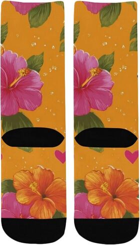 جوارب المشي لمسافات طويلة باللون الوردي - جوارب دافئة سميكة للشتاء الحراري للأولاد والبنات الصغار للمدرسة، والارتداء اليومي والأنشطة الخارجية in Kuwait