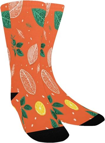 جوارب برتقالية للتنزه سيرًا على الأقدام - جوارب شتوية حرارية سميكة دافئة للأولاد والبنات الصغار للمدرسة، والارتداء اليومي والأنشطة الخارجية in Kuwait