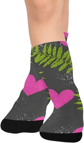 جوارب Dark Jungle Love للمشي لمسافات طويلة - جوارب شتوية حرارية سميكة دافئة للأطفال الصغار للأولاد والبنات للمدرسة، والارتداء اليومي والأنشطة الخارجية in Kuwait