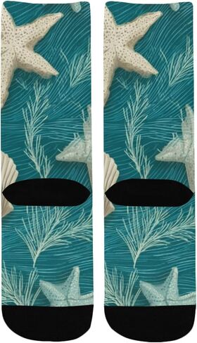 جوارب المشي لمسافات طويلة باللون الأزرق تحت الماء - جوارب شتوية حرارية سميكة دافئة للأولاد والبنات الصغار للمدرسة، والارتداء اليومي والأنشطة الخارجية in Kuwait