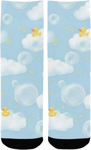 جوارب Cloud and Duck للمشي لمسافات طويلة - جوارب شتوية حرارية سميكة دافئة للأولاد والبنات الصغار للمدرسة، والارتداء اليومي والأنشطة الخارجية in Kuwait