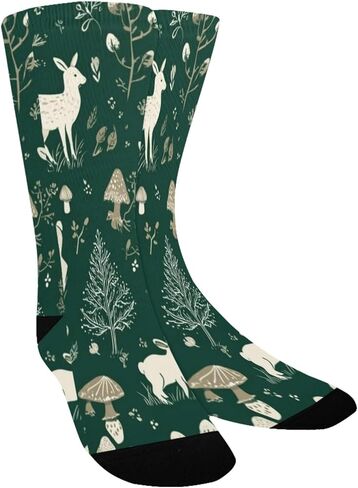 جوارب Forest Friends Art للتنزه سيرًا على الأقدام - جوارب شتوية حرارية سميكة دافئة للأطفال الصغار للأولاد والبنات للمدرسة، والارتداء اليومي والأنشطة الخارجية in Kuwait