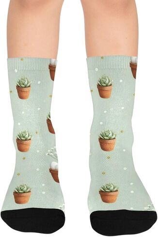 جوارب المشي لمسافات طويلة على شكل بيضة وعصارية - جوارب شتوية حرارية سميكة دافئة للأولاد والبنات الصغار للمدرسة، والارتداء اليومي والأنشطة الخارجية in Kuwait