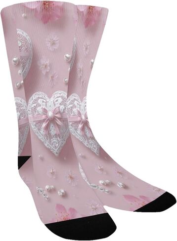 جوارب المشي لمسافات طويلة من الدانتيل اللؤلؤي - جوارب شتوية حرارية سميكة دافئة للأطفال الصغار للأولاد والبنات للمدرسة، والارتداء اليومي والأنشطة الخارجية in Kuwait