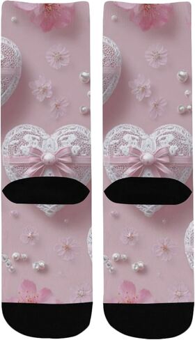 جوارب المشي لمسافات طويلة من الدانتيل اللؤلؤي - جوارب شتوية حرارية سميكة دافئة للأطفال الصغار للأولاد والبنات للمدرسة، والارتداء اليومي والأنشطة الخارجية in Kuwait