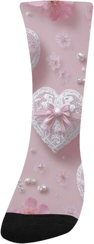 جوارب المشي لمسافات طويلة من الدانتيل اللؤلؤي - جوارب شتوية حرارية سميكة دافئة للأطفال الصغار للأولاد والبنات للمدرسة، والارتداء اليومي والأنشطة الخارجية in Kuwait