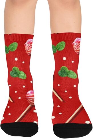 جوارب سويت مينت بوب للمشي لمسافات طويلة - جوارب شتوية حرارية سميكة دافئة للأطفال الصغار للأولاد والبنات للمدرسة، والارتداء اليومي والأنشطة الخارجية in Kuwait