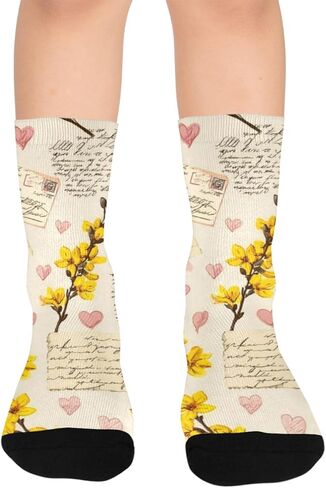 جوارب Bloom and Script للمشي لمسافات طويلة - جوارب شتوية حرارية سميكة دافئة للأولاد والبنات الصغار للمدرسة، والارتداء اليومي والأنشطة الخارجية in Kuwait