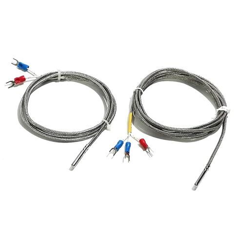 Type K PT100 PT1000 Thermocouple Sensor 0.5M/1M/2M/3.0M/5M/10M Wire Temperature Control Probe 4x30MM Thermal Resistance 1Pcs(1M Cable Length,K Type) in Saudi Arabia