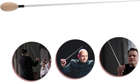 ibasenice Conducting Ergonomic Wood Handle for Orchestra and Band Conductor Stick for Precise Musical Control and Rhythm Expression in Saudi Arabia