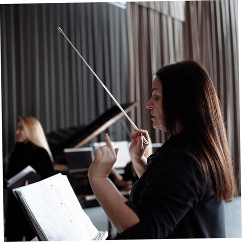 Toyvian Stainless Steel Music Conducting Baton Lightweight Adjustable 1-Piece Orchestra Wand for Concert Performances and Choir Direction in Saudi Arabia