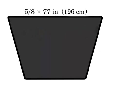 B74/5L770, B74 Belt, 5L770 Belt, B74 V-Belt, 5L770 V-Belt,B74 or 5L770 Belts, 5/8 x 77in 2 Pcs in Kuwait