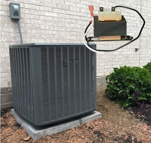 محول 120 فولت إلى 24 فولت 0130M00140S، قطعة بديلة متوافقة لفرن Goodman Amana HVAC in Kuwait