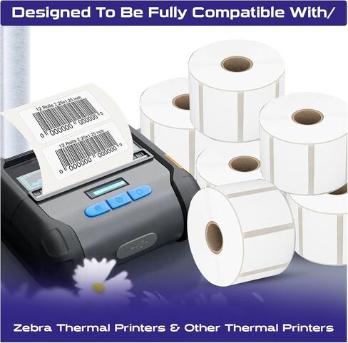 CEPRICO - 4" x 6" Direct Thermal Shipping Labels for Dymo | 1 Roll | 220 Labels per Roll | Compatible with Thermal Printers and LabelWriter4xL | Excellent for UPS DHL FedEx USPS Shippings in Kuwait
