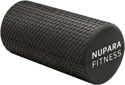 أسطوانة فوم للظهر والساقين وعضلات الأنسجة العميقة. أسطوانة العضلات للجري وركوب الدراجات والرياضة والتمارين والتعافي والعلاج الطبيعي واليوجا والبيلاتس. (وردي، 18 بوصة - كبير) in Kuwait