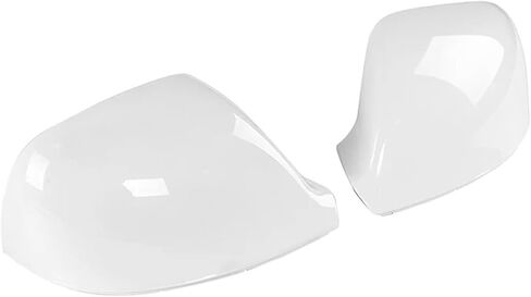 Wing Mirror Cover Rearview Mirror Cover Side Wing Mirror Cap Glossy White Trim for VW Transporter T5 T5.1 2010-2015 T6 2016-2019 Cap Side Mirror Covers(Color:Left 1pc) in Kuwait