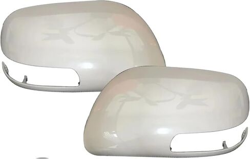 Wing Mirror Cover 2Pcs for Toyota for Corolla Altis E150 2007 2008 2009 2010 2011 2012 2013 Rearview Mirror Cap Shell Cover Housing Wing Side Mirror Cap Side Mirror Covers(Color:Blue LH RH) in Saudi Arabia
