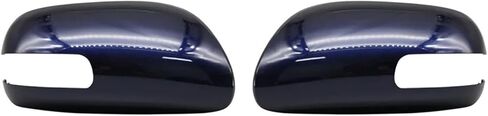 Wing Mirror Cover 2Pcs for Toyota for Corolla Altis E150 2007 2008 2009 2010 2011 2012 2013 Rearview Mirror Cap Shell Cover Housing Wing Side Mirror Cap Side Mirror Covers(Color:Blue LH RH) in Saudi Arabia