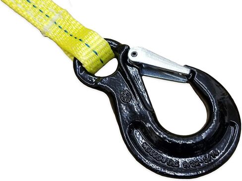 Quad Leg Polyester Lifting Sling, 2-Ply 1" x8FT, QOS-EE2-901x8FT in Saudi Arabia