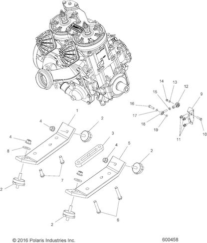 Polaris 3021411 Torque Limiter WideTrak IQ 600 440 600RR 600R 2003-2023 in Saudi Arabia