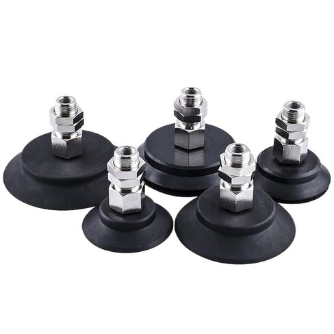 1pcs Mechanical arm Industrial Pneumatic Accessories Vacuum Suction Cup Hardware Suction Cup Set PAF PBF Series PAF-60(PBF-60 White) in Saudi Arabia