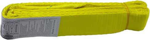2" x 6' Polyester Lifting Slings, Twist Eye Web Slings, Lifting Strap for Hoist, Heavy Duty Rigging Straps, 3100 lbs Vertical Rigging Moving Towing Hoisting Work Gear in Saudi Arabia