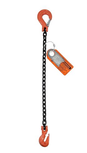Advantage Rigging - Chain Sling - 9/32" x 6' Single Leg with Grab and Sling Hook - Grade 100 in Kuwait