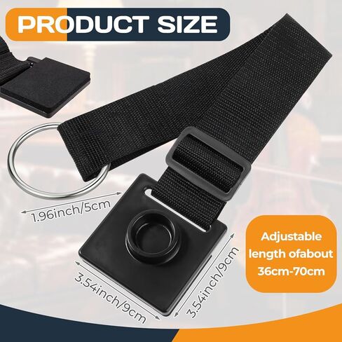 Cello Endpin Anchor,Black Cello Slip Stoppe,Non-slip with O-ring Thick Pad,Anti-Scratch Sponge Adjustable Strap for Cellists Practice Performance in Saudi Arabia