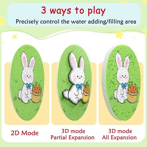 Magic Foam Texture Paper, 3D Foam Texture Painting Paper, Puff Art for Kids, Magic Sponge Art Paper Sheet Craft, Magic Puffy Paint Paper, Ultimate 3D Drawing Magic Canvas Sponge, 10 Sheets, 3" x 3" in Saudi Arabia