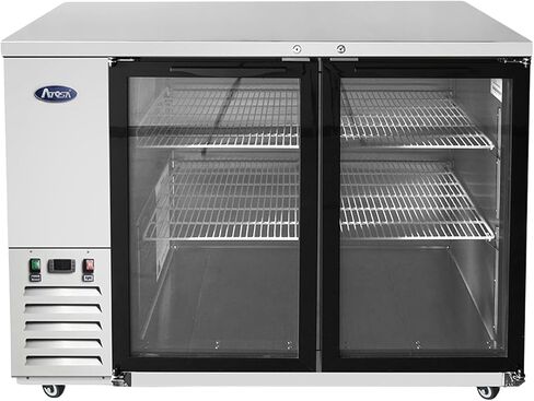 Atosa Commercial Shallow Depth Back Bar Cooler with Glass Doors in Saudi Arabia