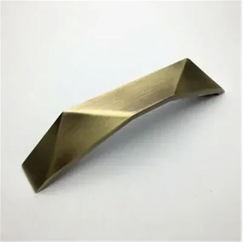 بسيط ذهبي رمادي أسود درج باب الخزانة يسحب خزانة مقابض لقطع الأثاث الأجهزة 1 قطعة (النحاس العتيق 128 مللي متر) in Kuwait