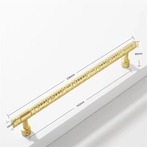 الصلبة T على شكل المطرقة نمط خزانة درج الأثاث مقابض الأبواب تسحب 1 قطعة (نحى-النحاس-C192) in Kuwait