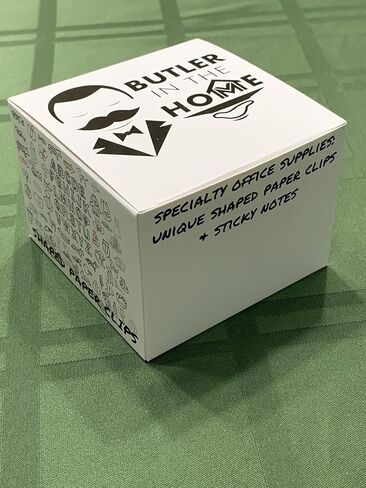 Butler in the Home 100 Count Graduation Cap Shaped Paper Clips Great for Paper Clip Collectors or Office Gift - Comes in Round Tin with Lid and Gift Box - Silver Metal in Kuwait