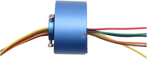 Hollow Shaft Slip Ring with a Diameter of 12.7 mm, Diameter 54 mm, 6 Channels, 10A Through Hole Slip Ring Collector Connector in Saudi Arabia