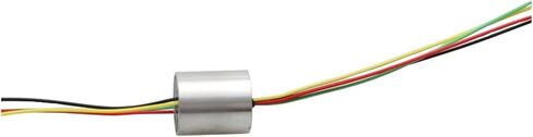 1 piece Universal Joint Signal Transmission Rotary Joint Ring Diameter 12.4 mm 4CH 2A Metal Conductive Slip Ring in Saudi Arabia
