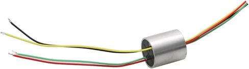 1 piece Universal Joint Signal Transmission Rotary Joint Ring Diameter 12.4 mm 4CH 2A Metal Conductive Slip Ring in Saudi Arabia