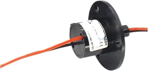 High Current Slip Ring, 22mm OD, Mini Slip Ring, 2/3/4 Circuits, 10A Current, to Contacts(4wire 10A Flange A) in Saudi Arabia