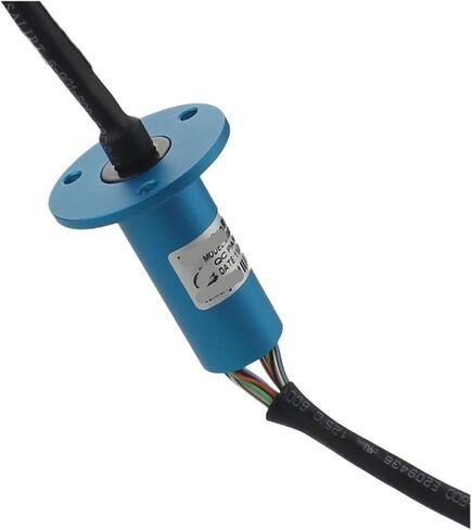 Aluminum Alloy 24 Wire/Circuit Contact Rotary Joint OD 15.5mm Capsule Slip Ring in Saudi Arabia