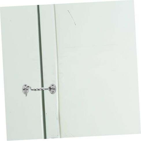 POPETPOP Stainless Steel Heavy Duty Door Hook Latch with Mounting Screws Windproof Hook for Barn Doors Windows and Marine Applications in Saudi Arabia