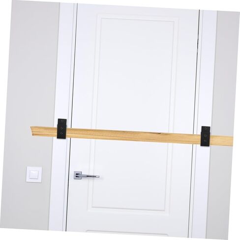 STOBOK Heavy Duty U Mounting Bracket Door Latch Hook Adjustable Security Door Latch Hardware for Garage Barn and Home Use 2-Piece Set in Saudi Arabia