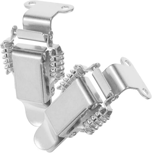 Cabilock 2pairs Stainless Steel Spring Loaded Latch Right Angle Toggle Buckle for Toolbox Chests and Cases Secure Clasp for Enhanced Stability and Fastening in Saudi Arabia